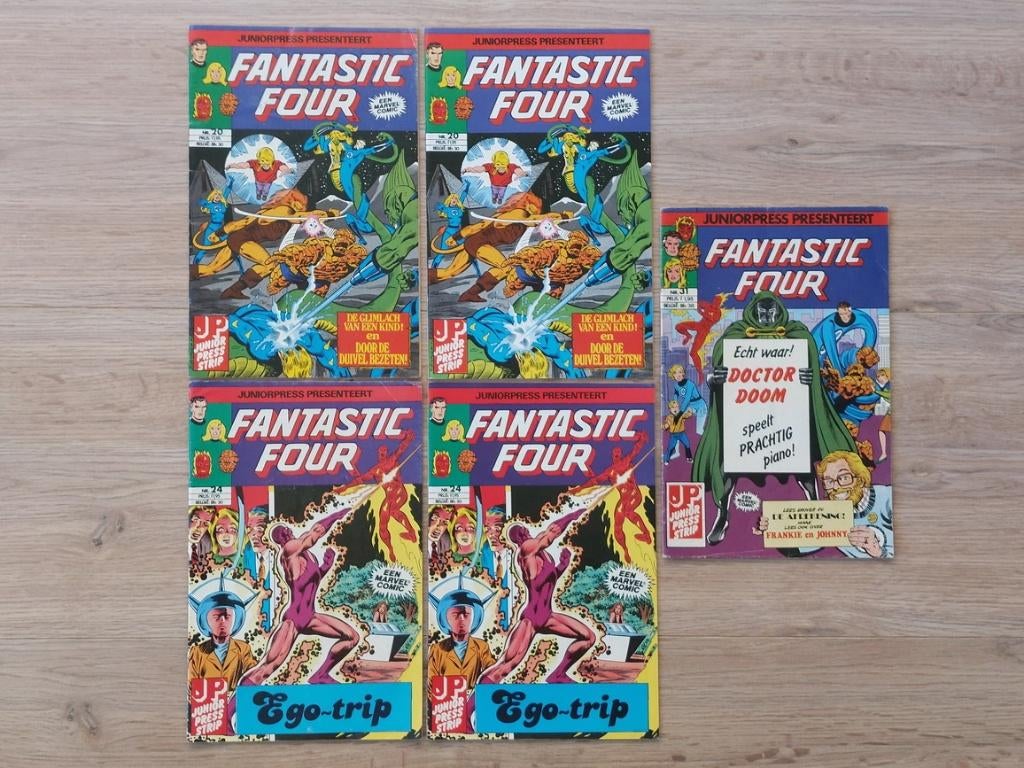 5x Fantastic Four - Marvel Comics, Boeken, Strips | Comics, Meerdere comics, Ophalen of Verzenden, Gelezen, Europa
