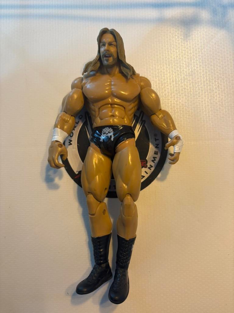 WWE triple H jakks pacific 2005 worstelen, Ophalen of Verzenden, Zo goed als nieuw