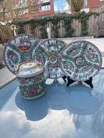 Set Chinees porselein, Famille Rose/Canton, Ophalen of Verzenden