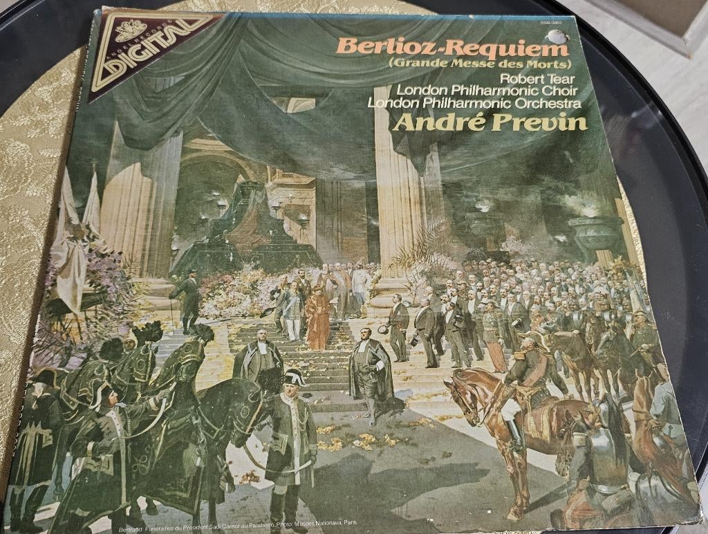 Berlioz – Requiem (Grande Messe des Morts) | André Previn, Ophalen of Verzenden, Romantiek, Gebruikt, Vocaal