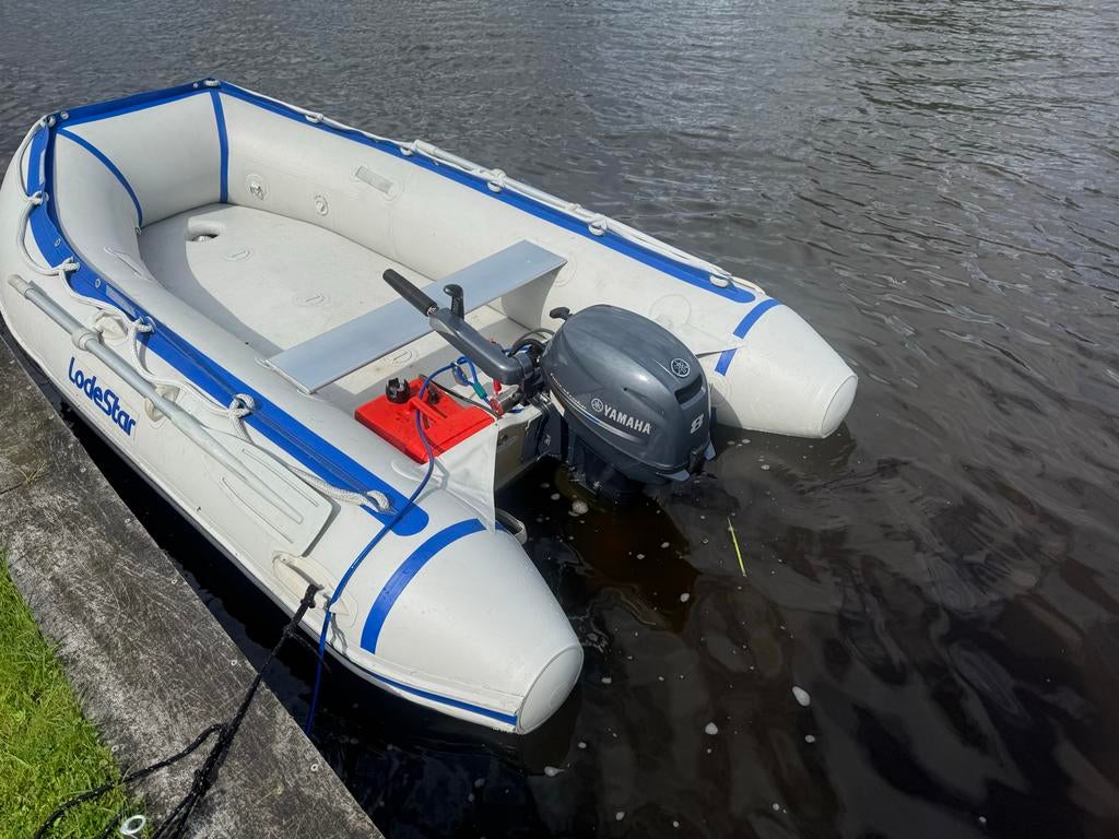 8 pk Yamaha 4-takt buitenboordmotor, Ophalen, Gebruikt, Benzine, 5 tot 10 pk