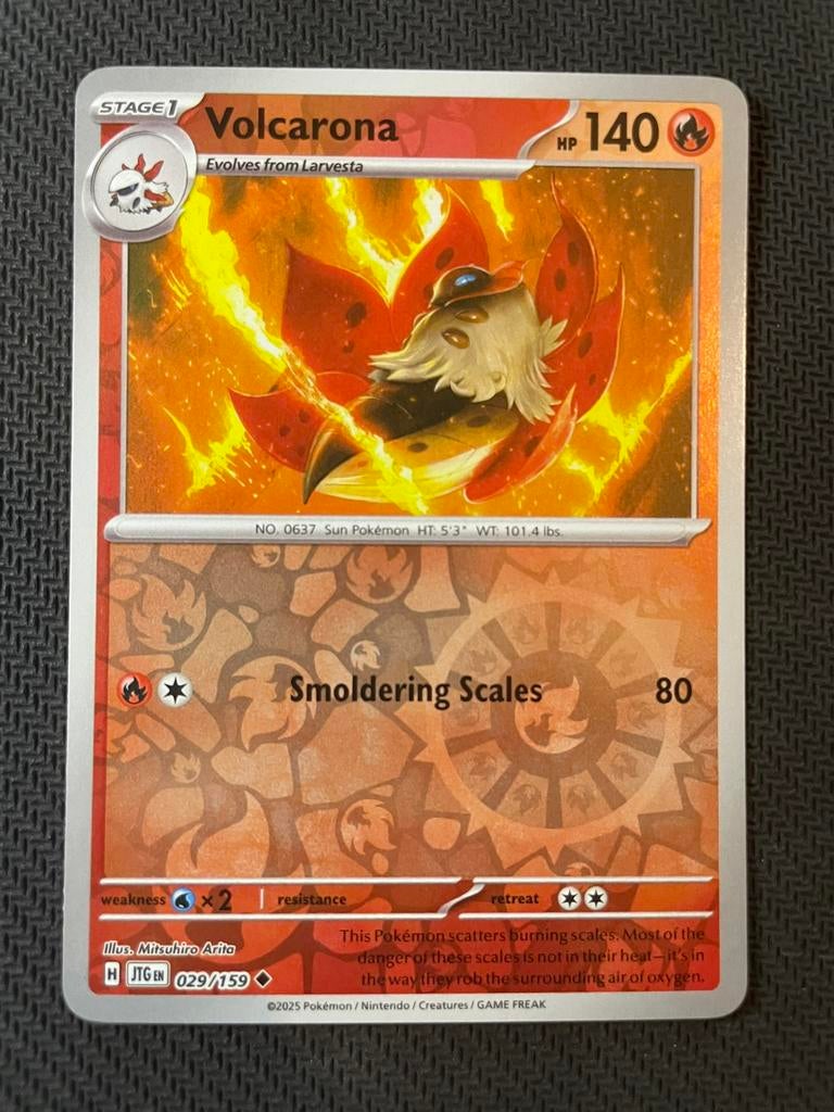 Volcarona 029/159 Reverse Holo Journey Together Packfresh, Verzenden, Zo goed als nieuw