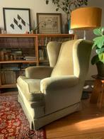 Originele vintage oorfauteuil., Ophalen, Gebruikt, 75 tot 100 cm, Vintage Retro
