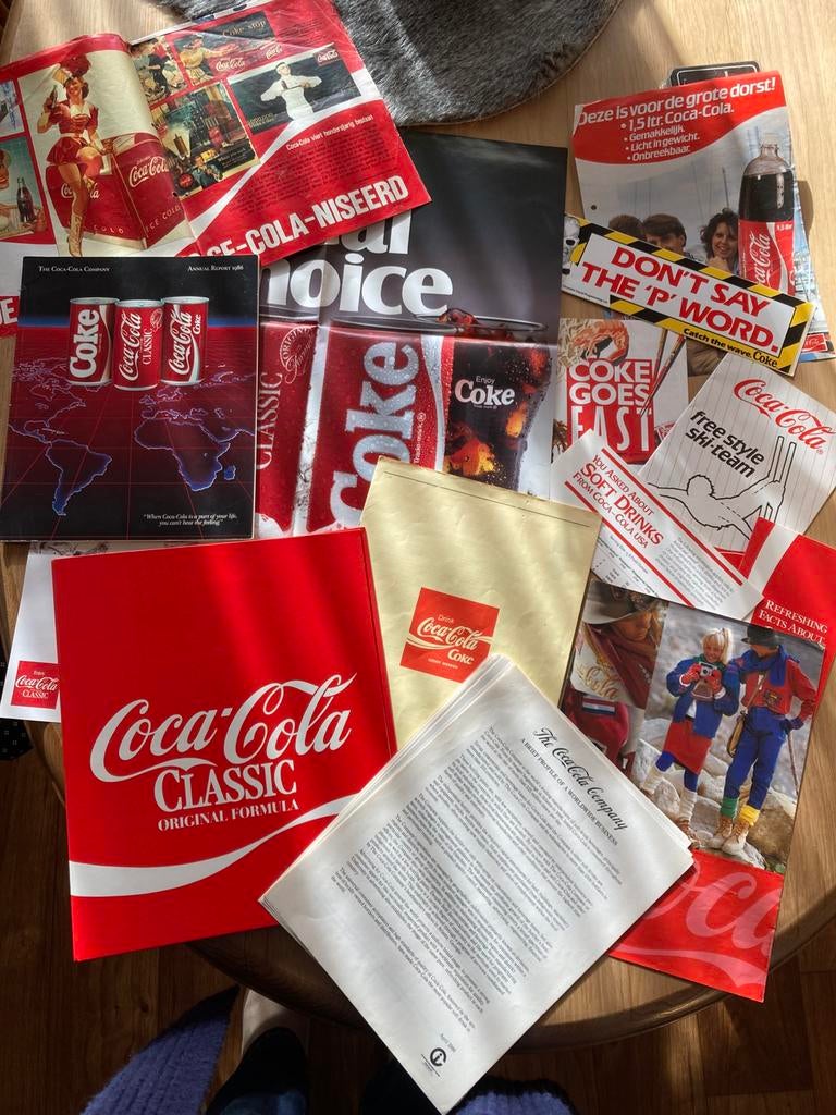 Spulletjes vintage coca cola, Verzamelen, Complete verzamelingen en Collecties, Ophalen of Verzenden