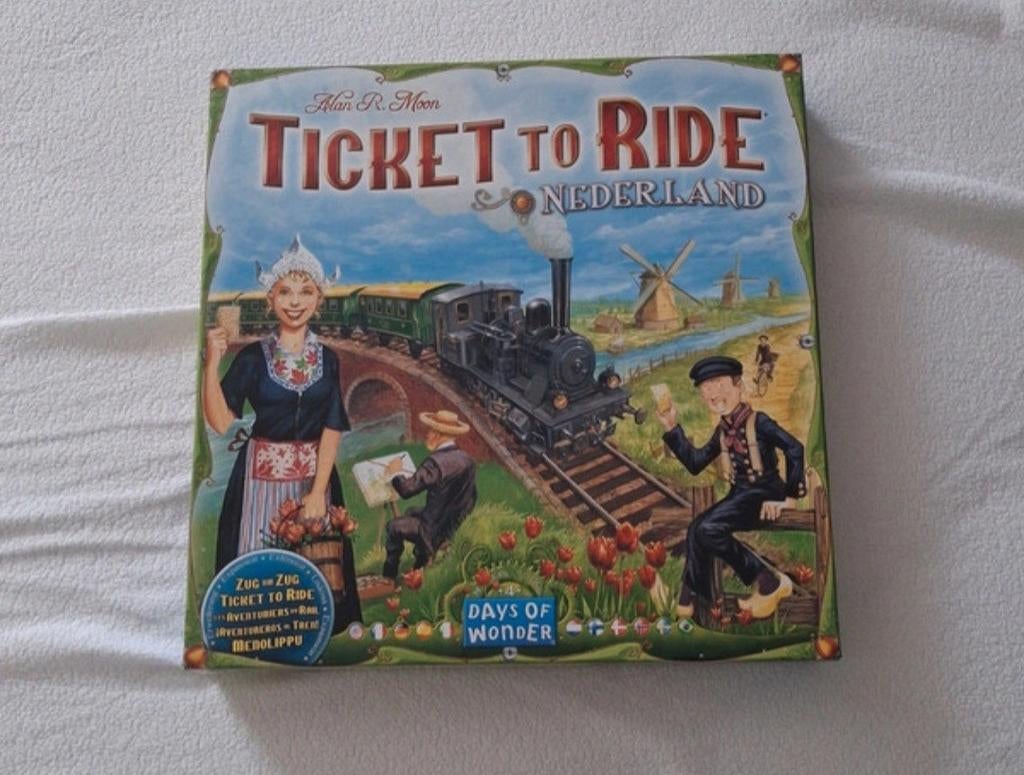 Ticket to Ride Nederland / uitbreiding, Hobby en Vrije tijd, Gezelschapsspellen | Bordspellen, Ophalen of Verzenden, Zo goed als nieuw