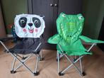 Kinder campingstoeltjes 2 stuks, Caravans en Kamperen, Ophalen, Gebruikt, Campingstoel