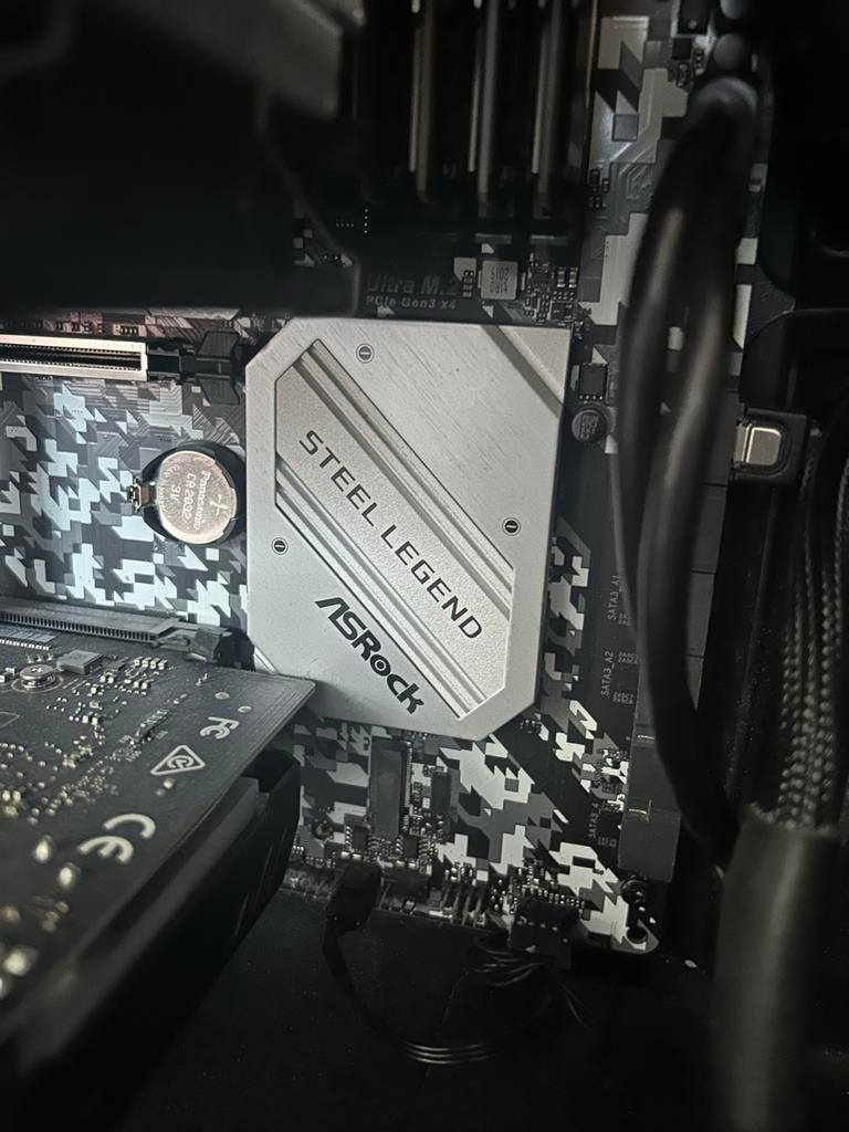 ASRock B450 Steel Legend Moederbord - Goede Staat, Computers en Software, Moederborden, Ophalen of Verzenden, Zo goed als nieuw