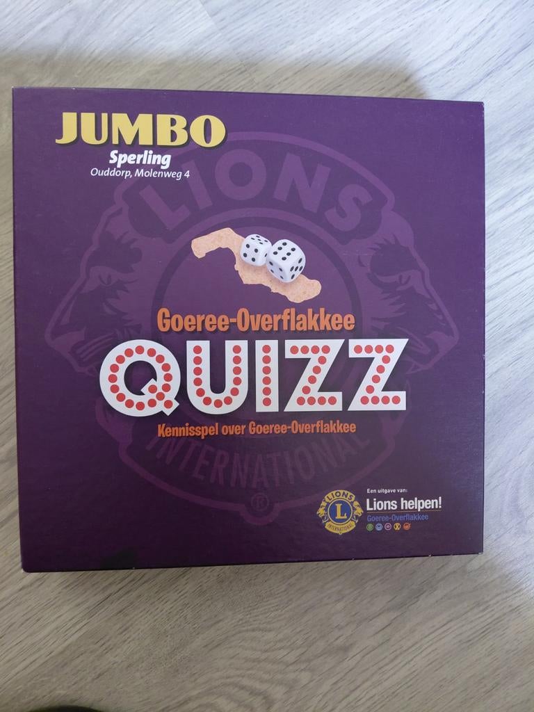 Quizz spel Goeree-Overflakkee, Ophalen of Verzenden, Zo goed als nieuw