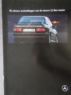 Mercedes 190E 2.5 16v 0391 Brochure, Ophalen of Verzenden, Zo goed als nieuw, Mercedes