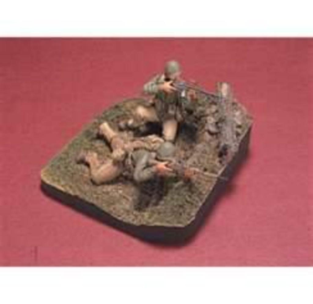Resin	US GI Ambush Diorama set  1/35, Ophalen of Verzenden, Nieuw, 1:35 tot 1:50