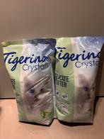 2 zakken Kattenbakvulling Tigerino Crystals Aloë Vera, Ophalen, Nieuw