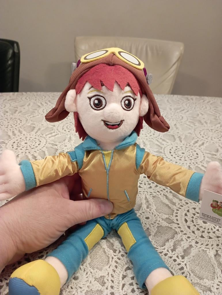 Knuffel piloot Rep, Orry - Center Parcs, 34 cm, nw, Ophalen of Verzenden, Nieuw, Overige typen