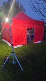 Grizzly Outdoor Partytent 4x4m met zijwanden en ramen, Caravans en Kamperen, Tenten, Ophalen, Gebruikt, Tot en met 4