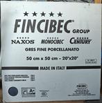 Keramieken vloertegels binnen zwart 50 x 50 cm 10 m2, Ophalen, 40 tot 60 cm, 40 tot 60 cm, Keramiek