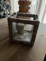 Riviera maison windlicht, Overige materialen, Gebruikt, Bruin, Verzenden