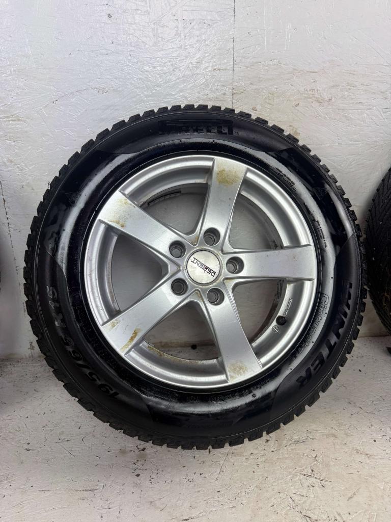 Volkswagen golf Caddy Seat Skoda Audi 15" 5x112 winterset, Niet ingevuld, Gebruikt, 15 inch, Banden en Velgen