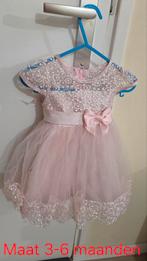 Prachtige Roze Babyjurk Maat 3-6 Maanden, Ophalen of Verzenden, Zo goed als nieuw, Onbekend, Meisje