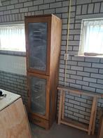Houten kasten met metalen deuren, Ophalen, Zo goed als nieuw, 25 tot 50 cm