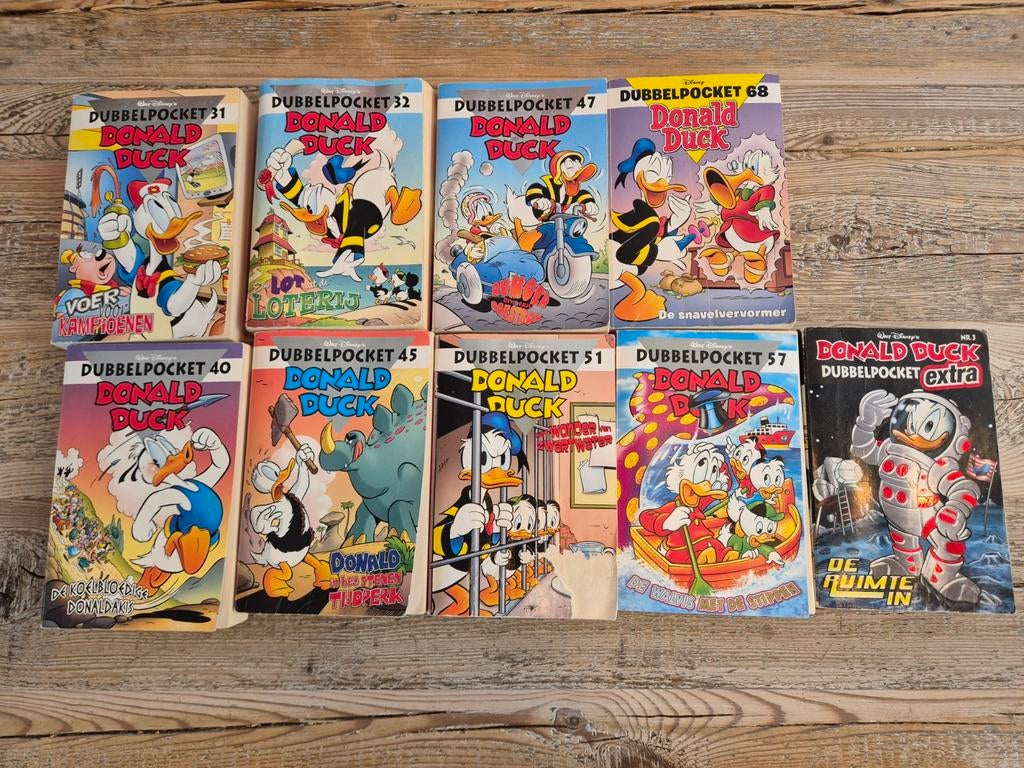 Verzameling Donald Duck pockets (88 items), Meerdere stripboeken, Ophalen, Gelezen