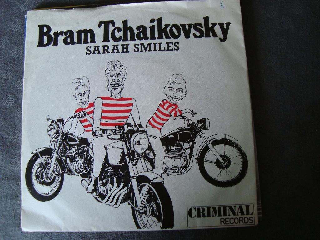 Bram tchaikovsky- sarah smiles, Ophalen of Verzenden, Zo goed als nieuw, Pop, Single