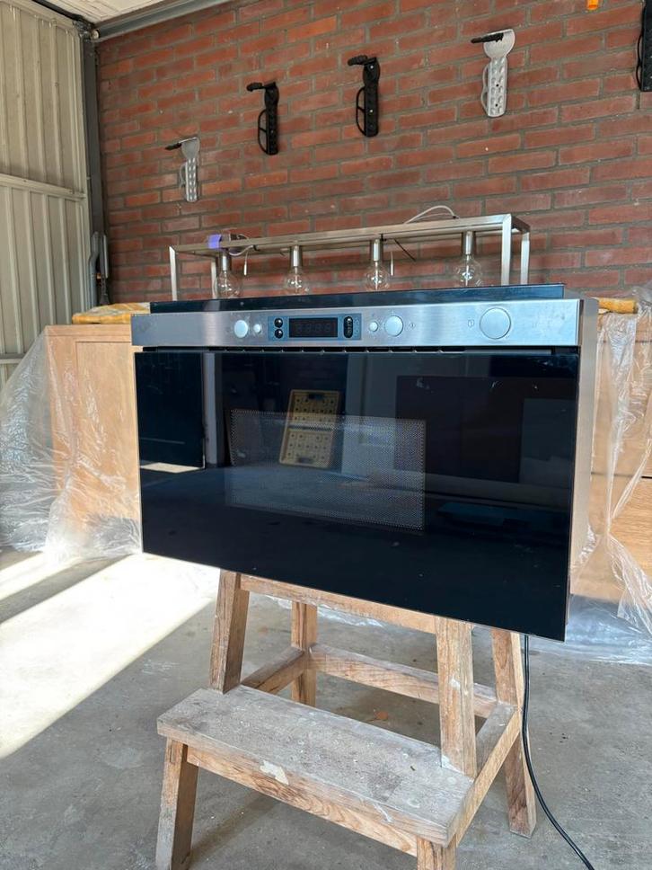 IKEA Magnetron - Inbouw - Werkt nog prima!, Witgoed en Apparatuur, Magnetrons, Gebruikt, Inbouw, Magnetron, 60 cm of meer, Draaiplateau