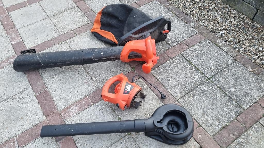 bladblazer / bladzuiger, Ophalen, Handgedragen, Met opvangzak, Elektrisch