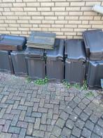 Nieuwe grijze geglazuurde Koramic Narvik dakpannen (108 stuk, Ophalen, 10 tot 15 m², Steen of Klei, Nieuw