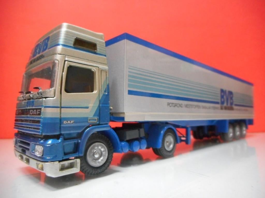 TEKNO DAF 95 TOPSLEEPER BVB / BAS VAN BUUREN 89014, Ophalen of Verzenden, Zo goed als nieuw, Bus of Vrachtwagen, Tekno