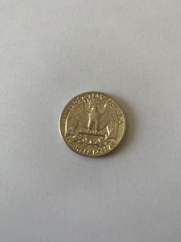 Zilveren Quarter Dollar 1962, Ophalen of Verzenden, Midden-Amerika, Losse munt, Zilver