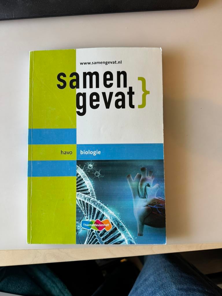 Samengevat biologie havo, Boeken, Ophalen, Zo goed als nieuw, HAVO, Biologie