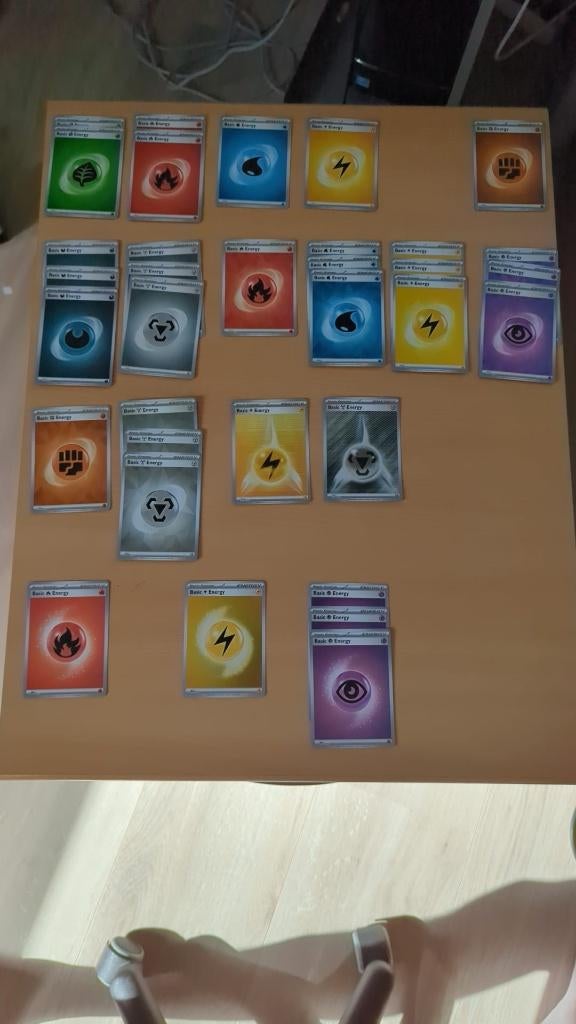 Pokemon Basic Energy Holo, Ophalen of Verzenden, Nieuw, Meerdere kaarten