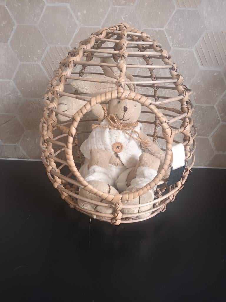 Riviera maison paasei, Huis en Inrichting, Woonaccessoires | Schalen en Manden, Ophalen of Verzenden, Zo goed als nieuw, Rond