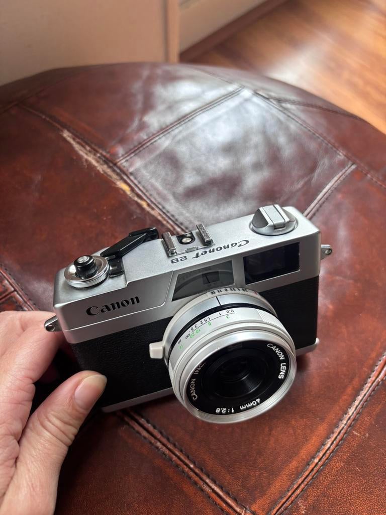 Canon Canonet 28, Audio, Tv en Foto, Fotocamera's Analoog, Ophalen of Verzenden, Gebruikt, Compact, Canon