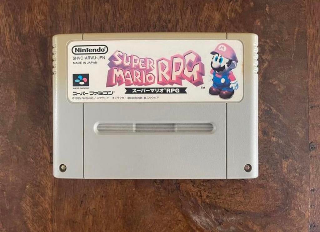 Super Mario RPG SNES Super Nintendo Famicom SFC NTSC, 1 speler, Ophalen of Verzenden, Zo goed als nieuw, Role Playing Game (Rpg)