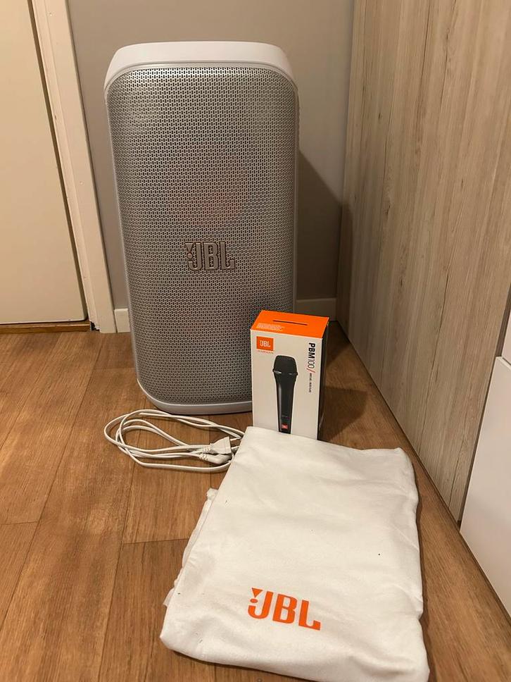 JBL Partybox 120 (Wit) + Microfoon - Nieuw!, Audio, Tv en Foto, Luidsprekers, Nieuw, Overige typen, 120 watt of meer, JBL, Ophalen
