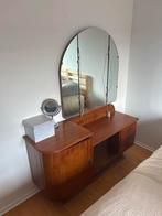 Vintage Kaptafel - Opknapper met Spiegel en Lades, Ophalen, Gebruikt, Hout, 100 tot 150 cm