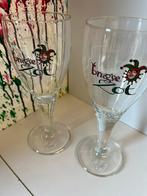 Brugse Zot bierglazen set van 2 glazen, Ophalen of Verzenden, Nieuw, Glas of Glazen, Overige merken