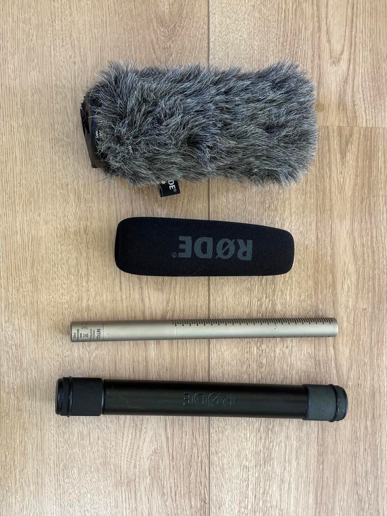 Rode NTG3 shotgun microfoon met blimp en accessoires, Ophalen of Verzenden, Zo goed als nieuw, Studiomicrofoon