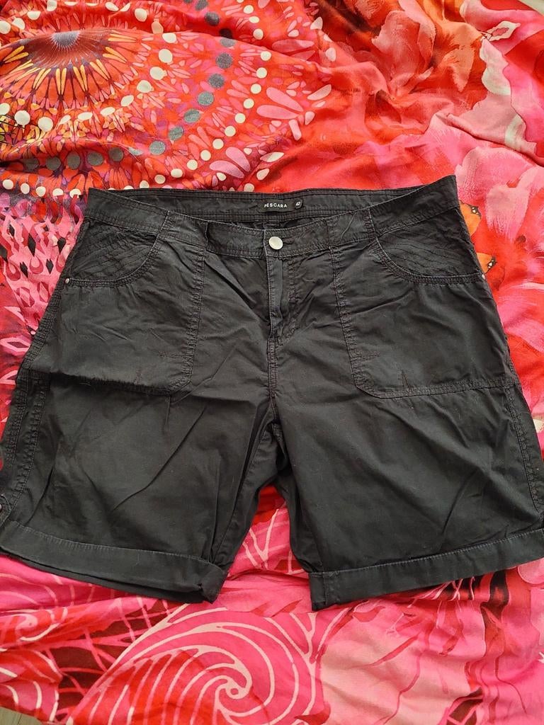 Pescara korte broek, Kleding | Dames, Broeken en Pantalons, Kort, Zwart, Maat 42/44 (L), Pescara