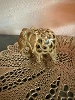 Handgekapte zeepstenen olifant uit India, Verzamelen, Beelden en Beeldjes, Ophalen of Verzenden, Gebruikt, Dier