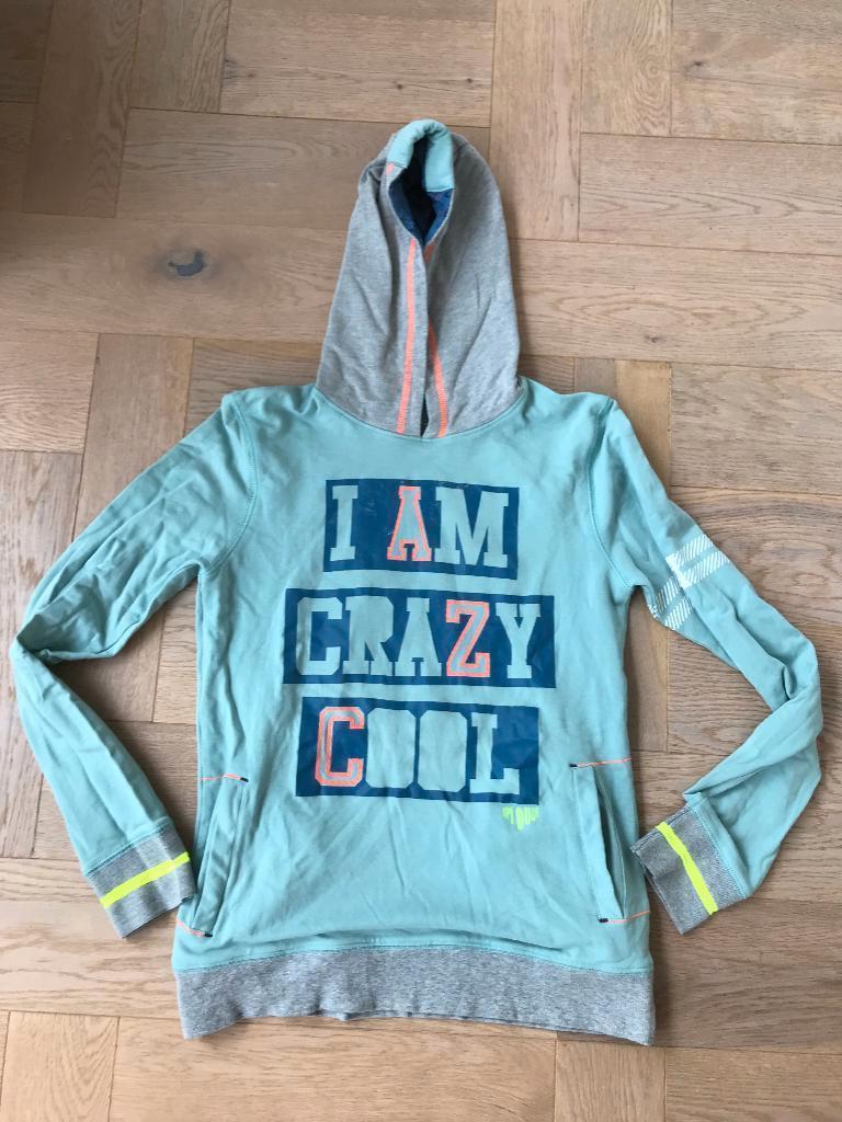 Superleuke sweater/trui/hoodie Quapi 158/164hele goede staat, Kinderen en Baby's, Kinderkleding | Maat 158, Trui of Vest, Ophalen of Verzenden