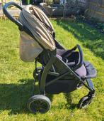 Olijfgroene Hauck Rapid 4D Buggy met div. toebehoren, Ophalen of Verzenden, Zo goed als nieuw, Overige merken, Verstelbare rugleuning