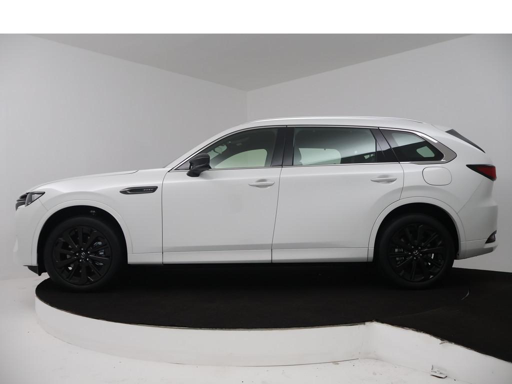 Mazda CX-80 2.5 e-SkyActiv PHEV Homura NIEUW | VOORRAADDEAL!, Auto's, Mazda, Automaat, 12 maanden, CX-80, 2500 kg