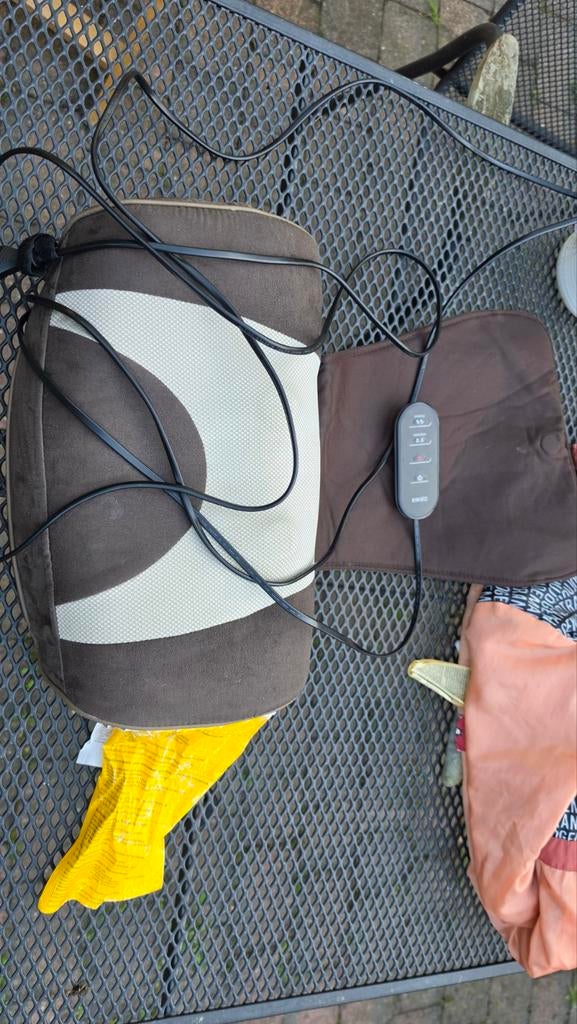 Homedics Shiatsu Massagekussen met Warmte en Vibratie, Ophalen of Verzenden