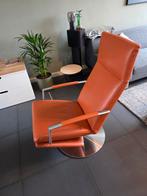 Lederen draaifauteuil - Gealux Volo Earth, Huis en Inrichting, Ophalen, Minder dan 75 cm, Zo goed als nieuw, Modern