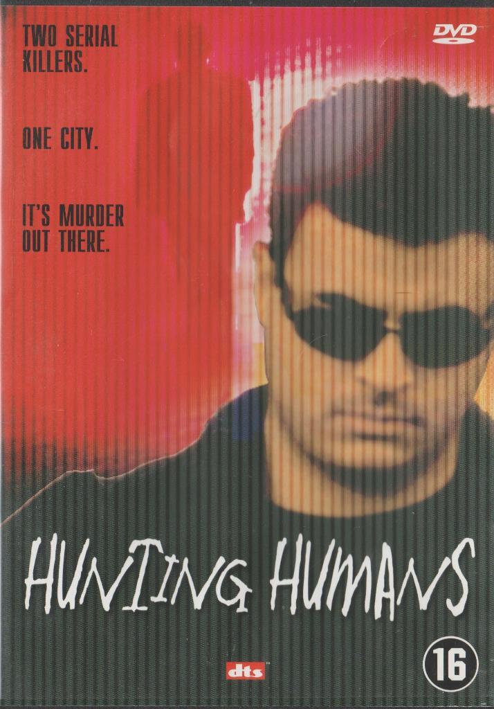45) Hunting Humans: met Rick Ganz en Bubby Lewis, Cd's en Dvd's, Dvd's | Actie, Gebruikt, Actiethriller, Vanaf 16 jaar, Verzenden