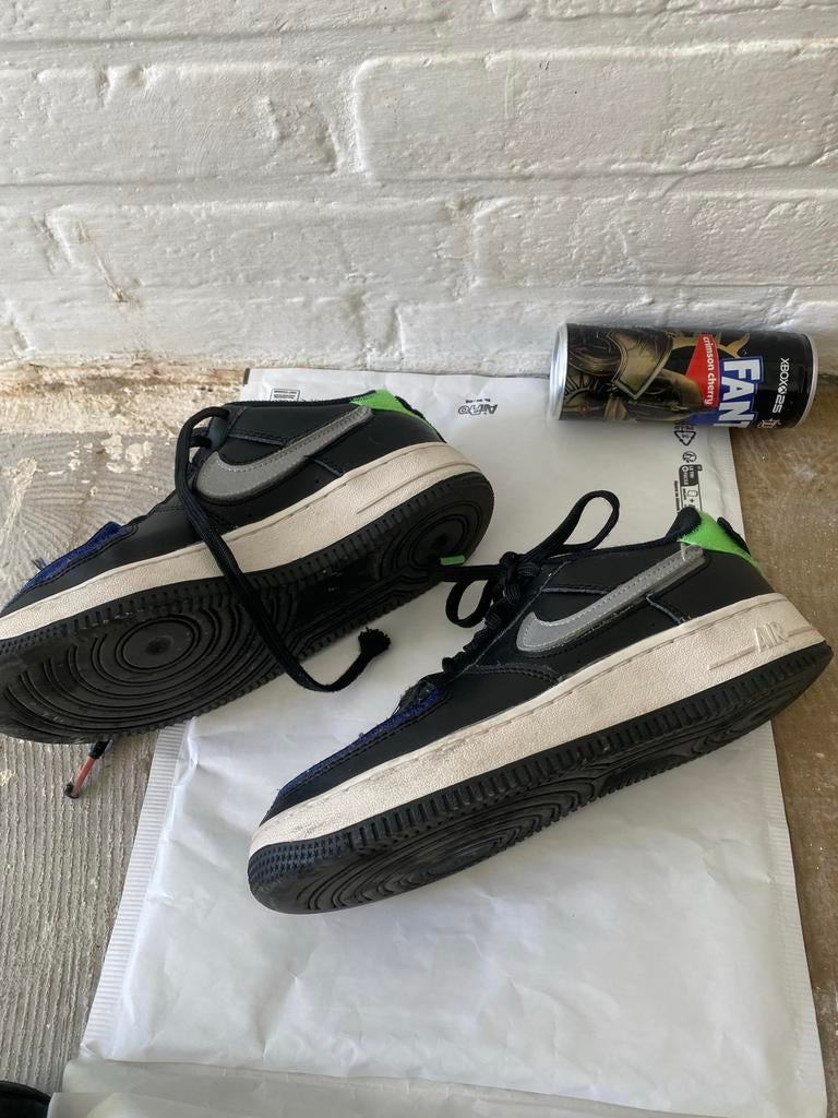 Nike Air Force 1 Special Edition - Maat 36,5, Zwart, Ophalen of Verzenden, Sneakers of Gympen, Gedragen