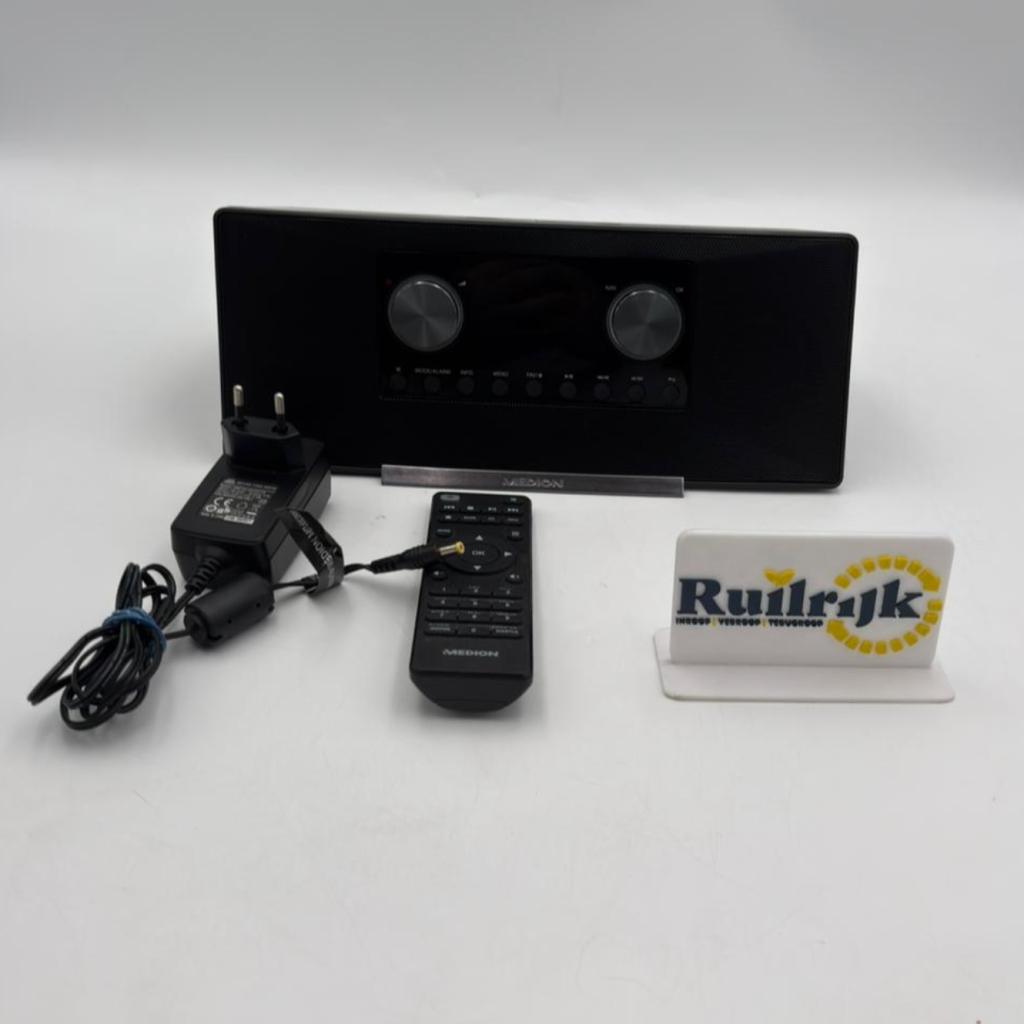 MEDION P85333 internetradio met DAB+ -wifi, FM, Spotify etc., Ruilrijk, Zo goed als nieuw, Info@ruilrijk.nl, Neerstraat 60, 6041 KD Roermond
