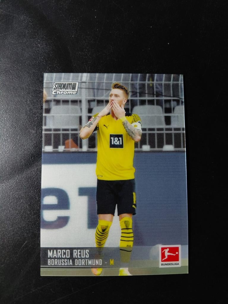 Marco reus (dortmund) topps stadium chrome, Ophalen of Verzenden, Nieuw, Buitenlandse clubs, Spelerskaart