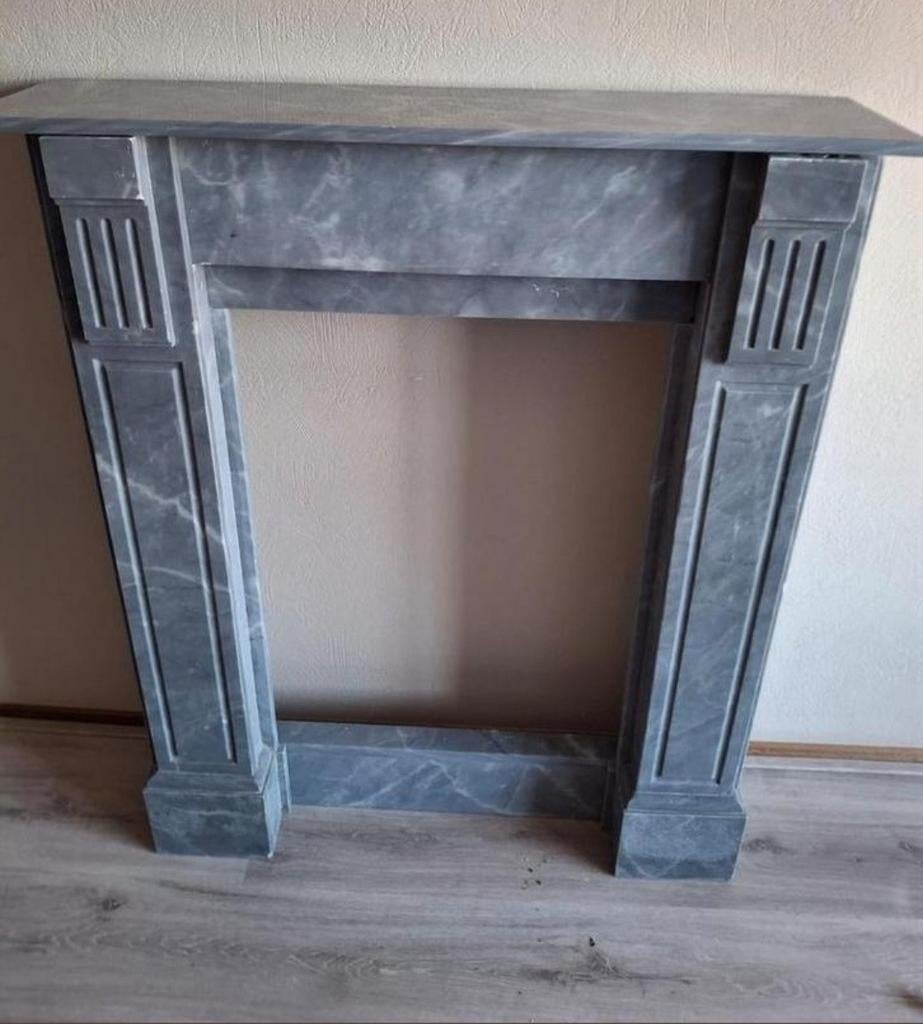 Marmeren schouw, Ophalen, Zo goed als nieuw, Inbouwhaard, Overige soorten